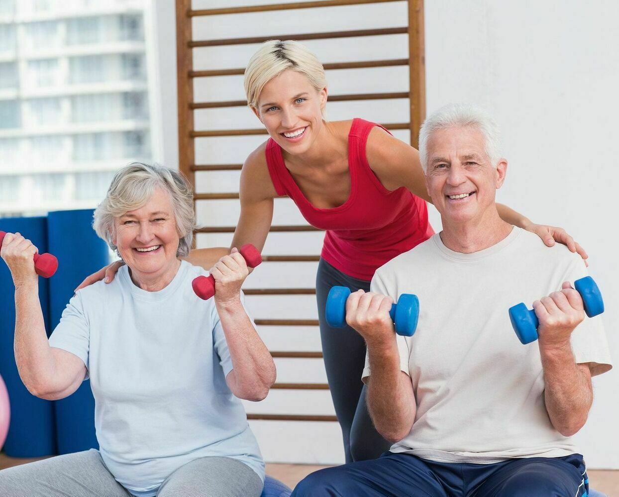 Лечебная физкультура для пожилых людей 