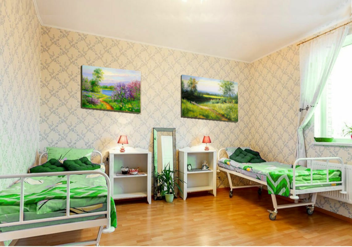 Цены на двухместные номера в доме престарелых в СПб 